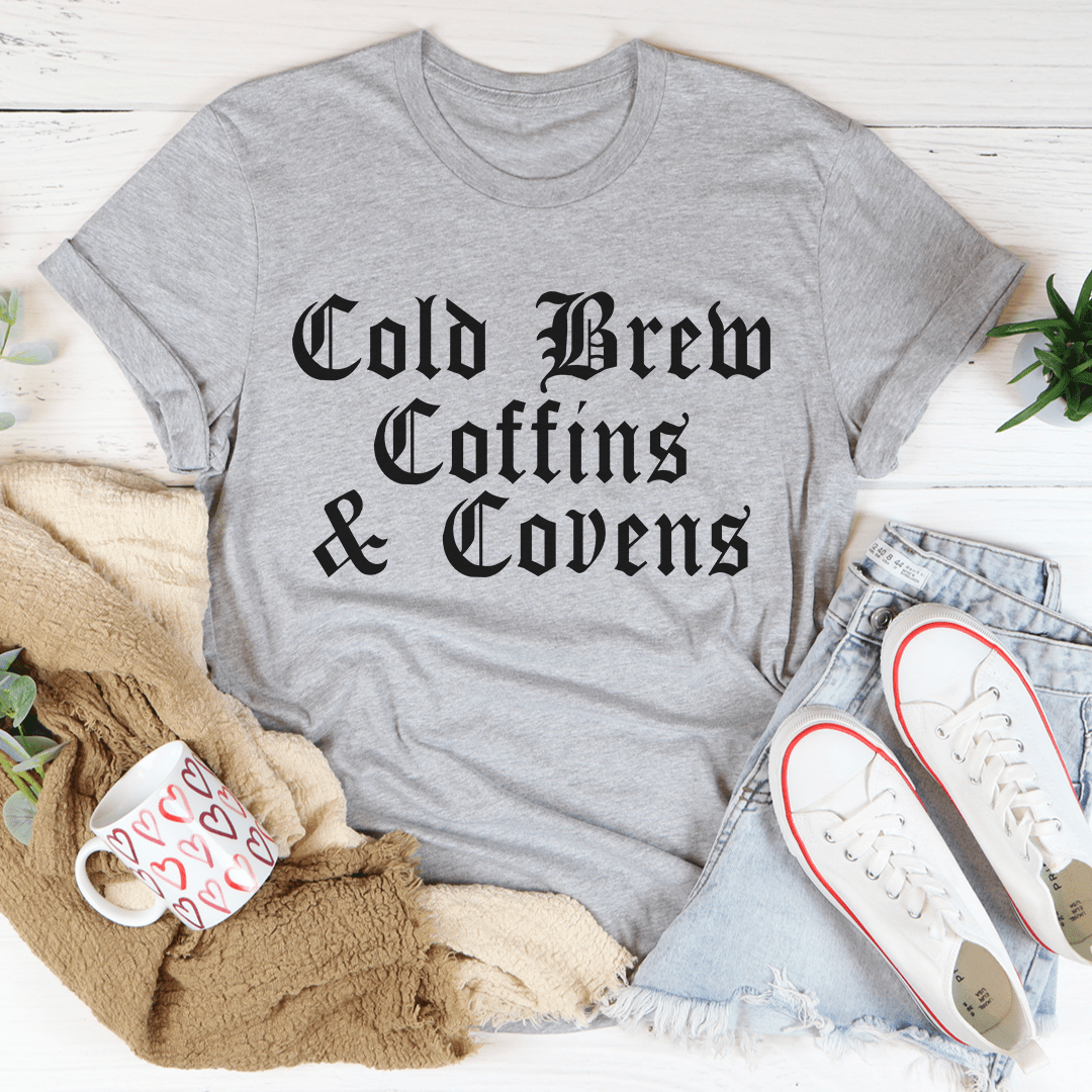 Cold Brew Coffins & Covens Tee - CAMARABUSSINES