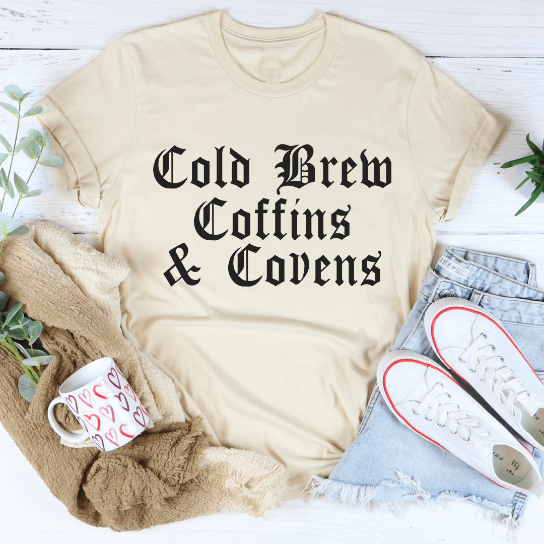 Cold Brew Coffins & Covens Tee - CAMARABUSSINES