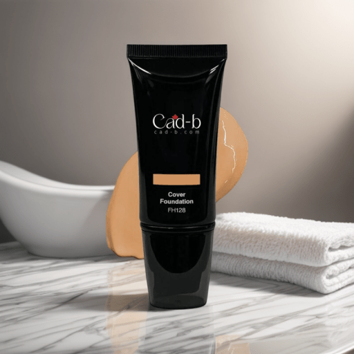 Full Coverage Foundation For Dry Skin and For Oily Skin - Cafe - FH128 | Paraben Free, Matte Finish - CAMARABUSSINES