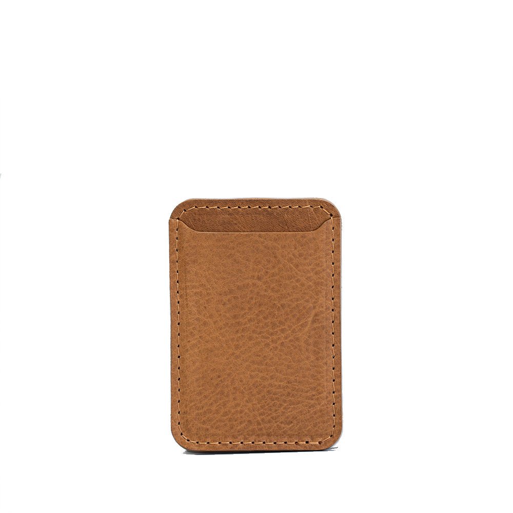 Full - Grain Leather MagSafe wallet - Classic - CAMARABUSSINES