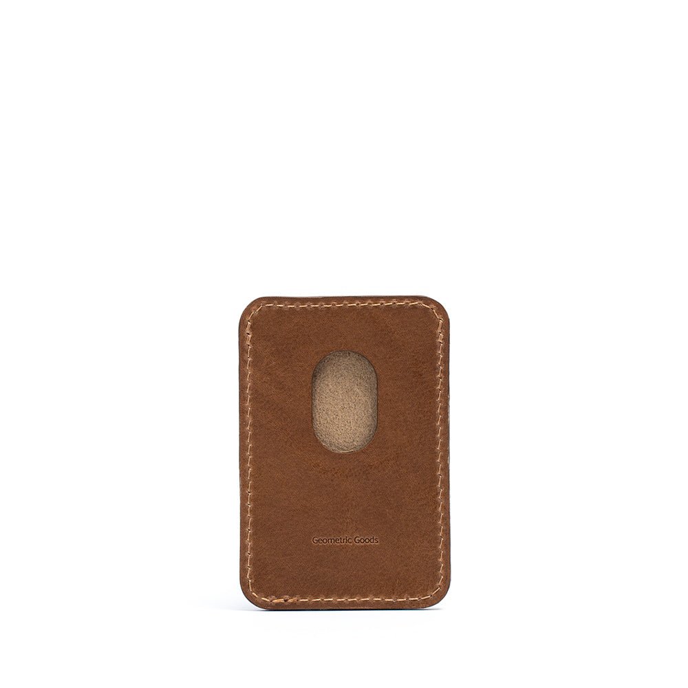 Full - Grain Leather MagSafe wallet - Classic - CAMARABUSSINES