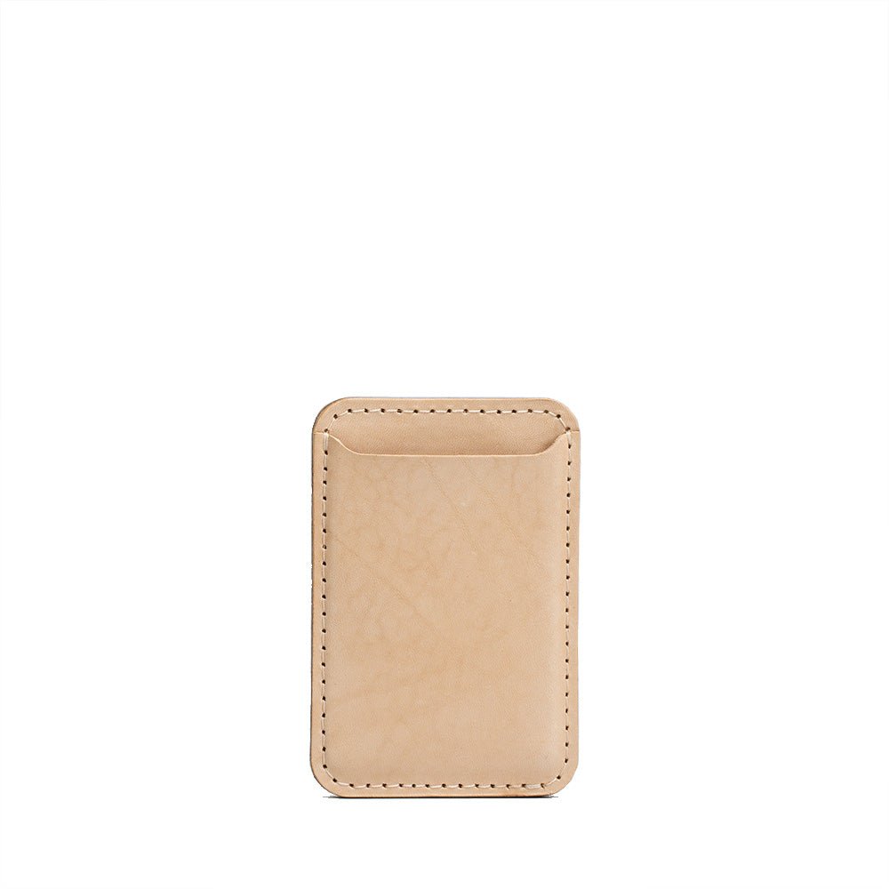 Full - Grain Leather MagSafe wallet - Classic - CAMARABUSSINES