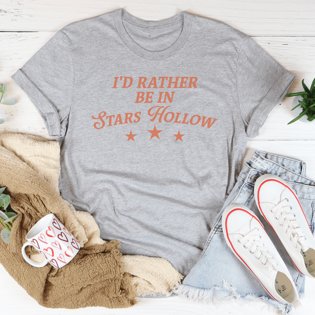 I'd Rather Be In Stars Hollow Tee - CAMARABUSSINES