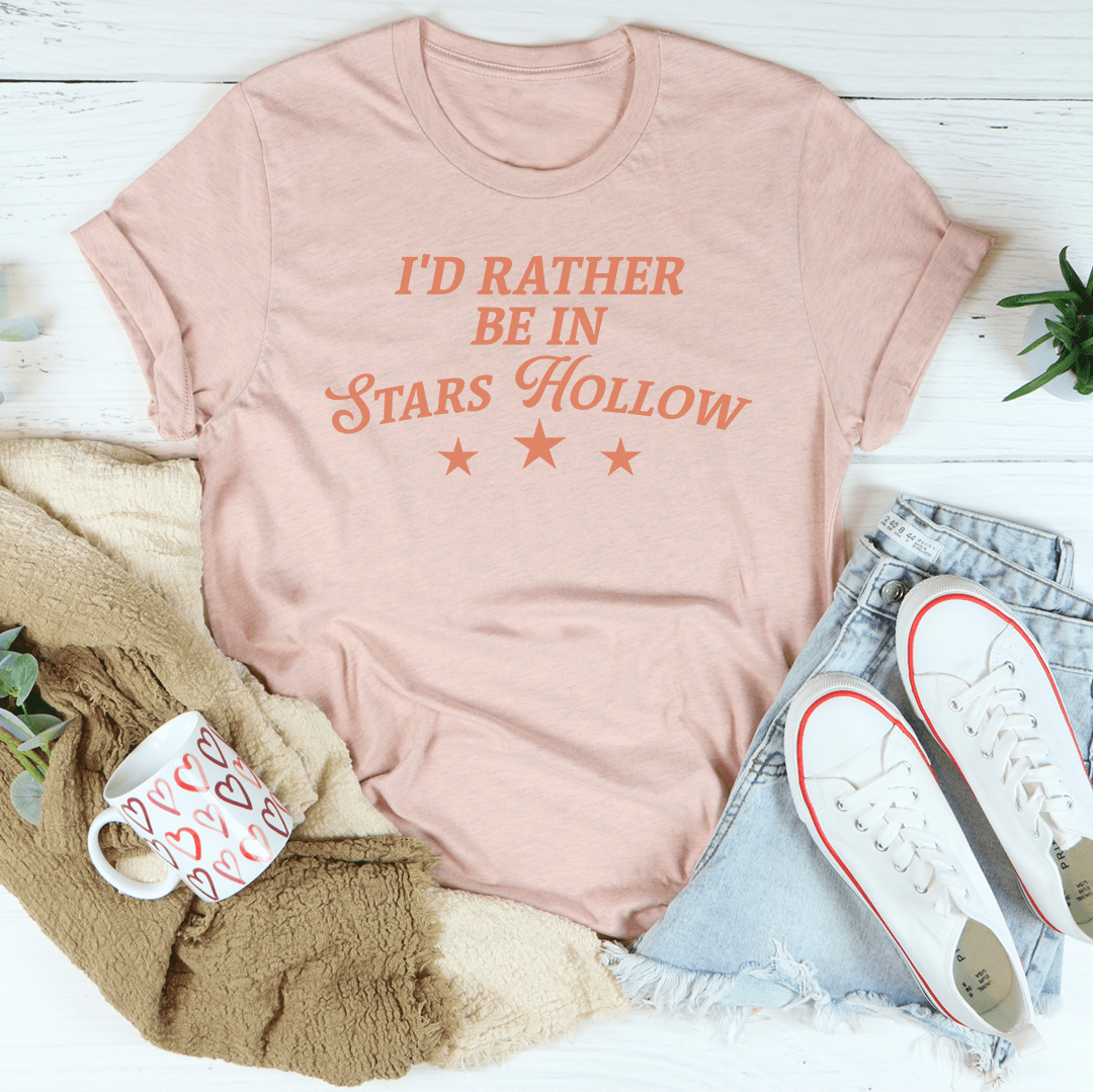 I'd Rather Be In Stars Hollow Tee - CAMARABUSSINES