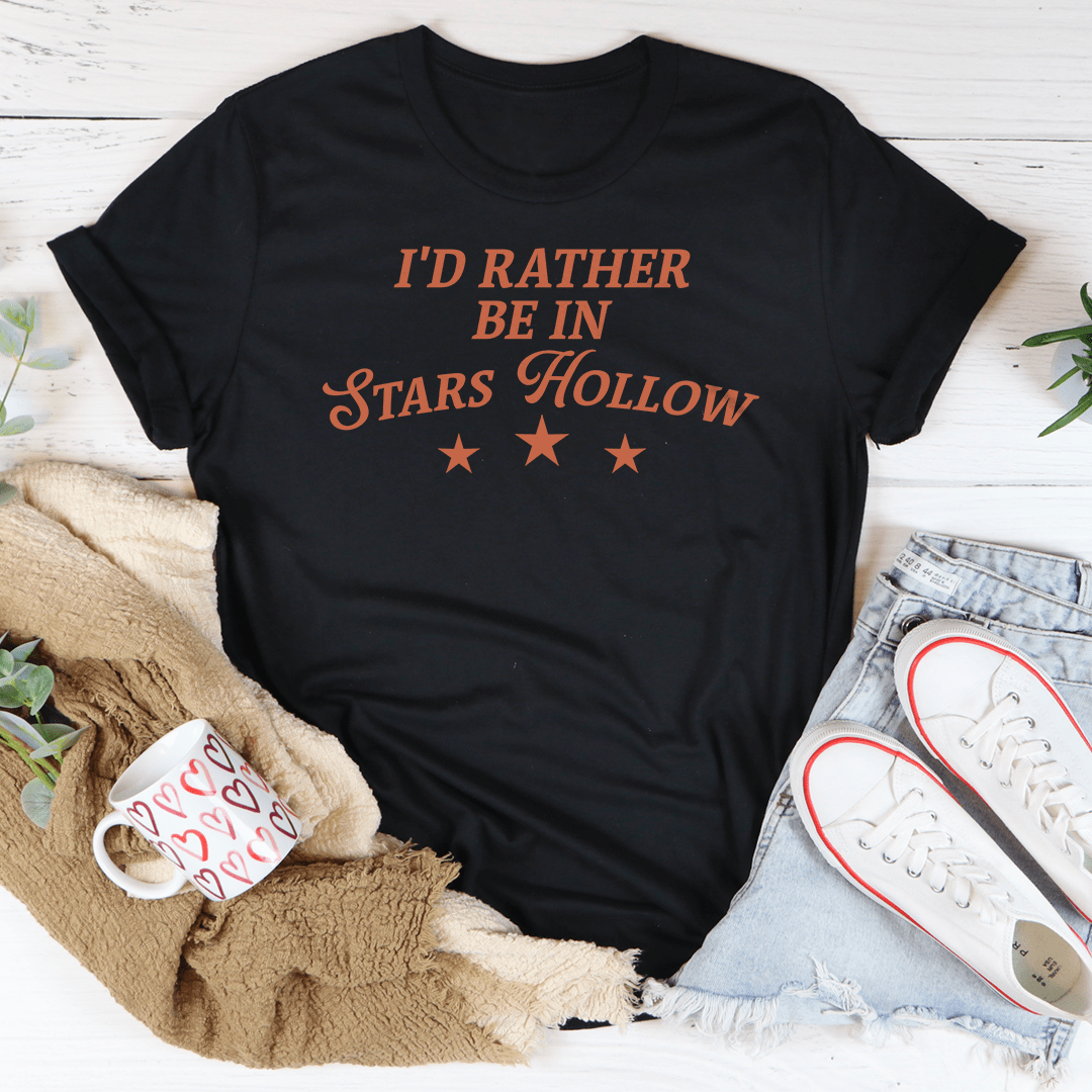 I'd Rather Be In Stars Hollow Tee - CAMARABUSSINES
