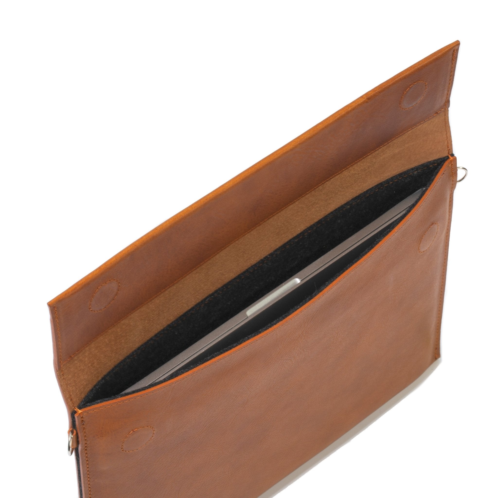 Leather Bag for MacBook - The Minimalist 2.0 - CAMARABUSSINES