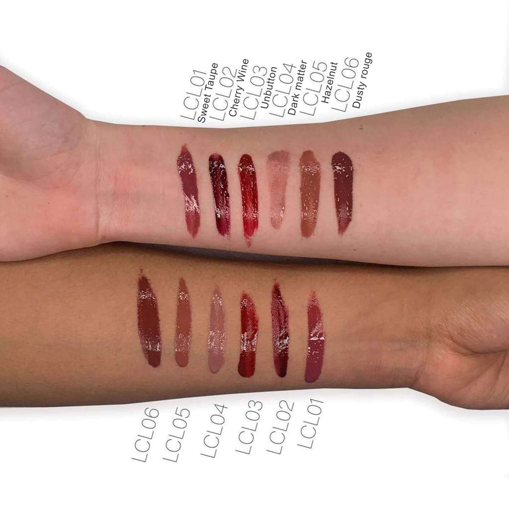Liquid Cream Lipstick Cherry Wine - LCL02 | Paraben Free, Talc Free, Vegan, Vitamin E - CAMARABUSSINES