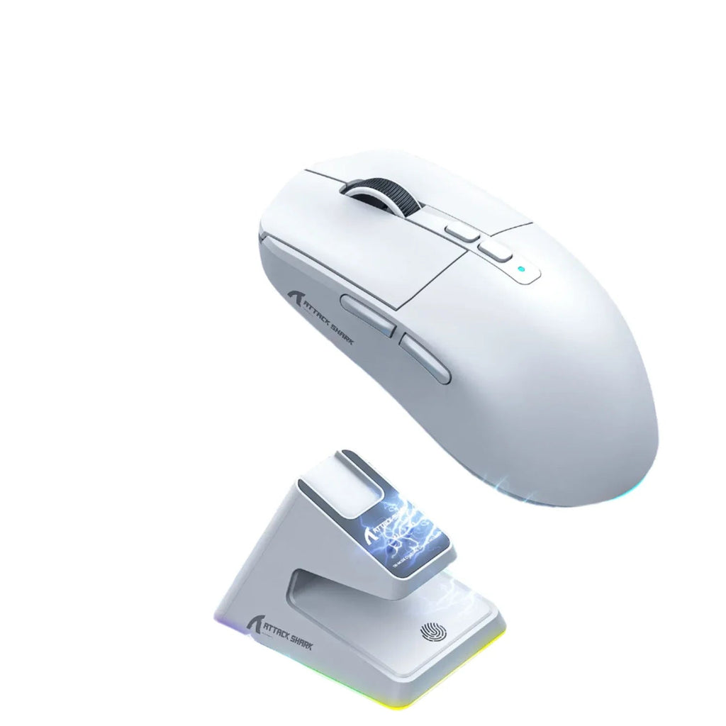 NNEOBA Tri - Mode RGB Gaming Mouse with Magnetic Charging Base - CAMARABUSSINES