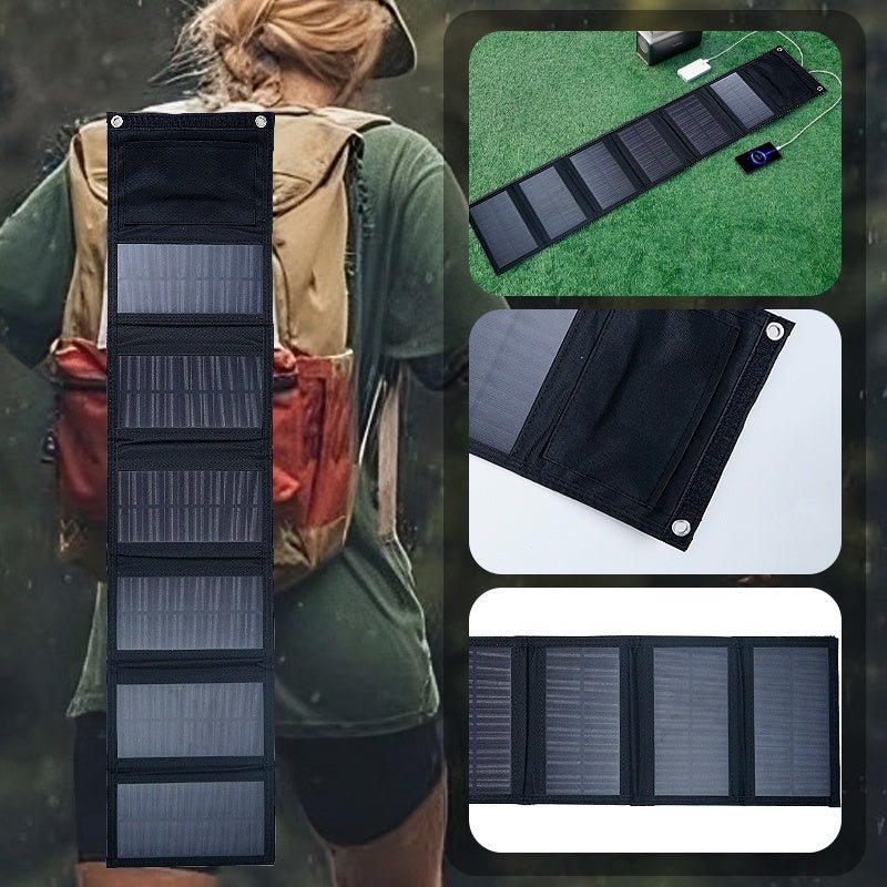 NNETM Foldable 60W Portable Solar Charging Panel - CAMARABUSSINES