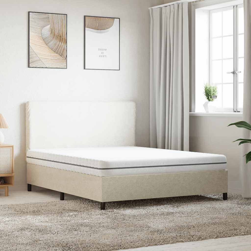 NNEVL Foam Mattress Medium Soft 152x203 cm Queen Size - CAMARABUSSINES
