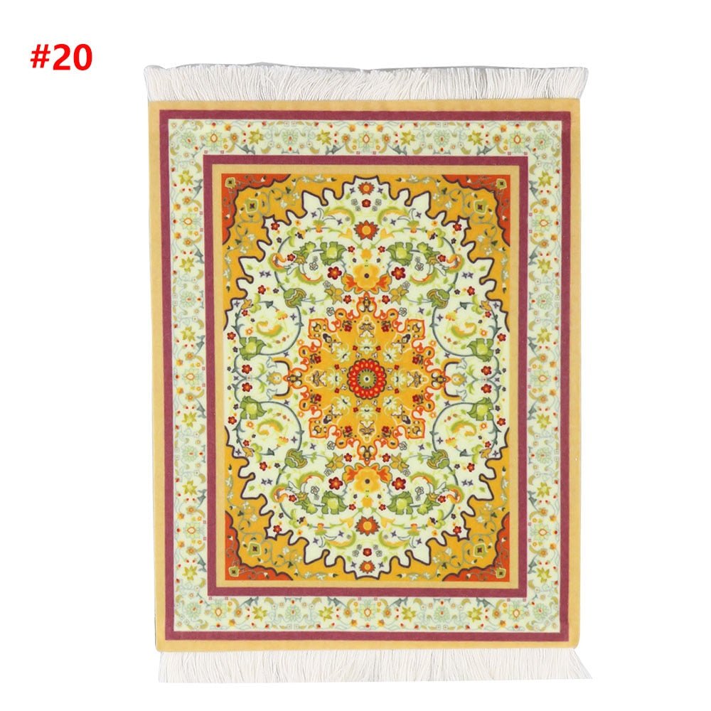 Persian Mini Woven Mousepad Retro Style - CAMARABUSSINES